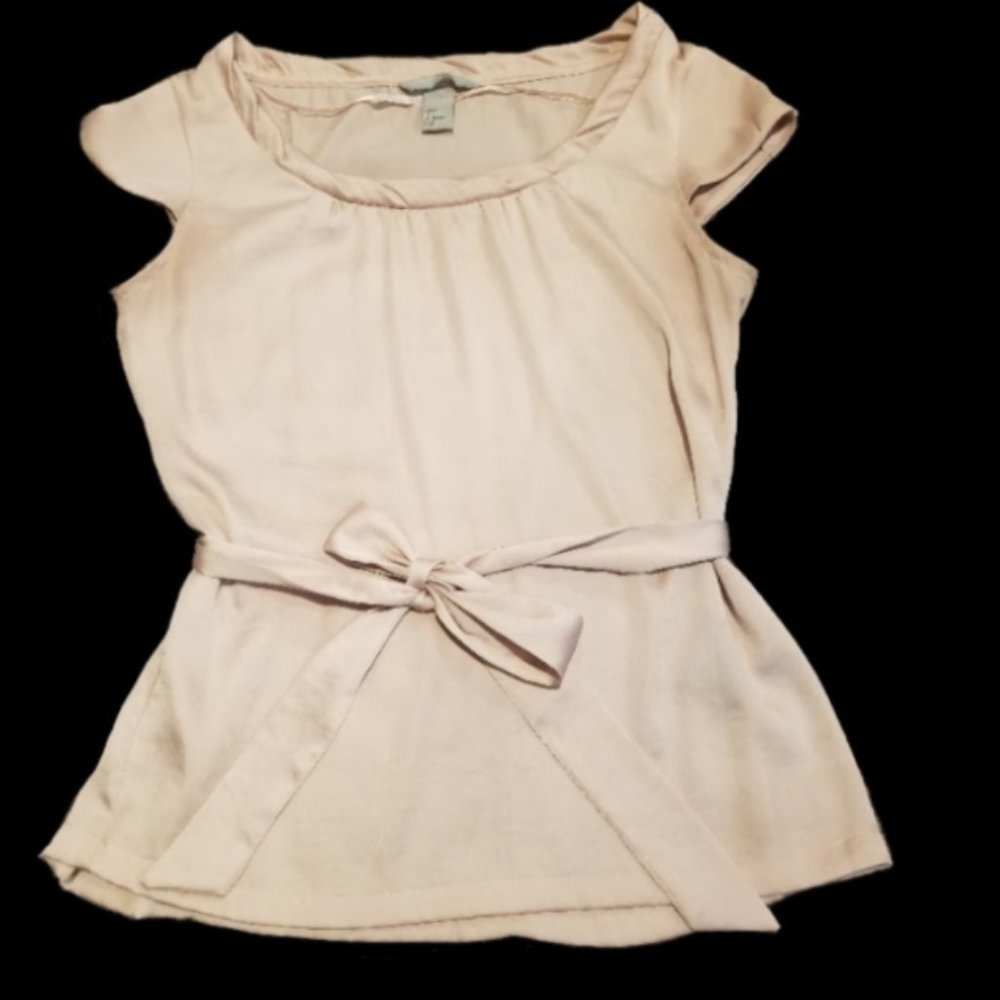 Sz 4 H&M Pale Pink Shirt